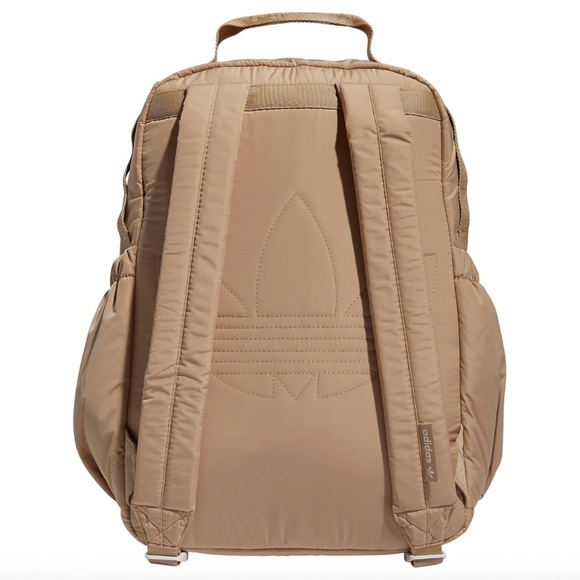Adidas puffer backpack in magic beige - Picture 3 of 3